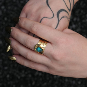 CLEOPATRA STACKER RINGS | Gold